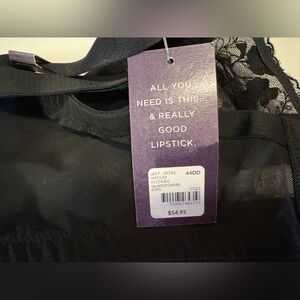 Cacique Black Lace Bra